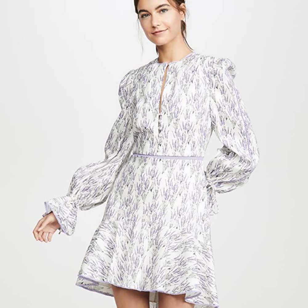 Jonathan simkhai Mallorca long sleeve dress